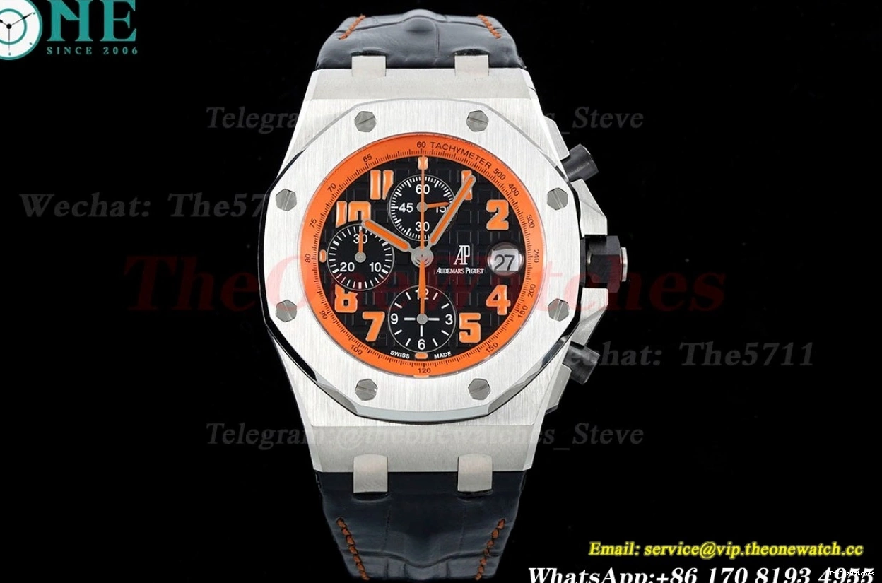 SS Black Org LE 42mm A7750 APF Offshore Oak Royal 0313